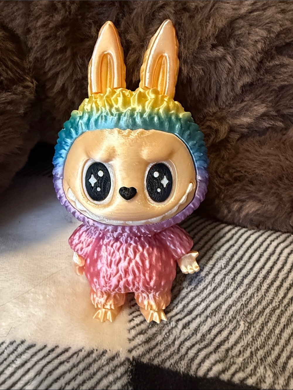 Custom made 3D print Labubu